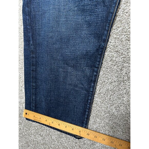 Agave Waterman Relaxed Straight Denim Jeans Men's Sz 44 Made In USA - Picture 11 of 13